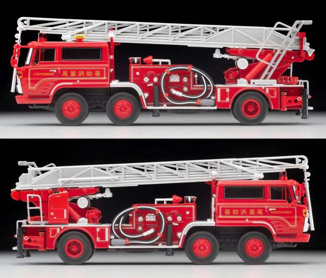 トミーテック 1/64 LV-N24c 日野 TC343 はしご消防車（尾鷲
