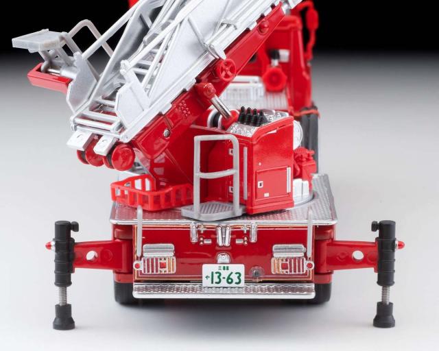 Takara Tomy - 日野TC343型はしご付消防車、日野KB324化学消防車セット トミーテック TOMICA LIMITED 日野 TC343型 はしご付消防車