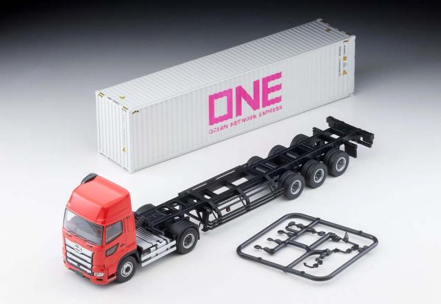 トミーテック 1/64 LV−N292d 日野プロフィア 40ft海上コンテナトレーラ（東邦車輛TC36H1C34）オーシャンネットワークエクスプレス グレーコンテナ【335252】ミニカー 返品種別B
