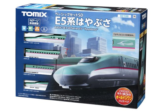 トミックス (N) 90186 ベーシックセットSD E5系はやぶさ （4両） トミックス 90186 ベーシックセットSD E5 ハヤブサ 4R返品種別B