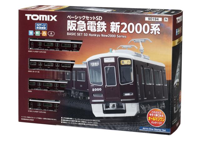 トミックス (N) 90194 ベーシックセットSD 阪急新2000系 トミツクス 90194 ベーシックセットSD ハンキュウシン2000ケイ返品種別B 19,140円