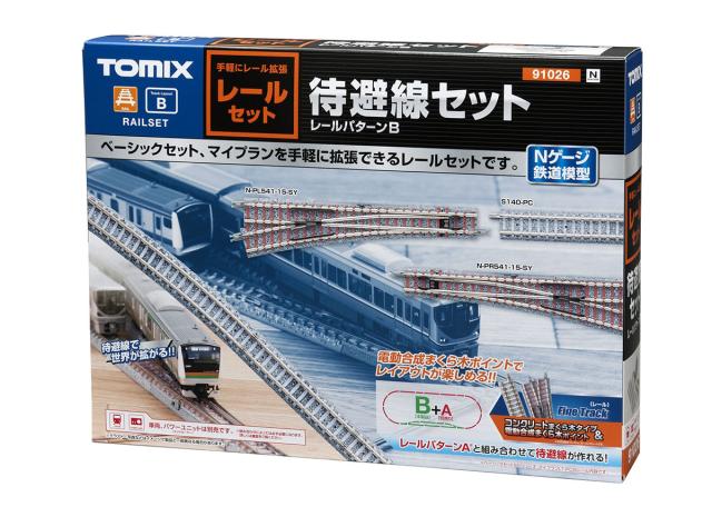 トミックス (N) 91026 レールセット待避線セット（レールパターンB） 91026 レールセットタイヒセン返品種別B