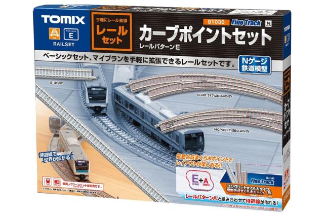 トミックス (N) 91030 レールセットカーブポイントセット トミックス 91030 レールセットカーブポイントセット返品種別B 7,136円