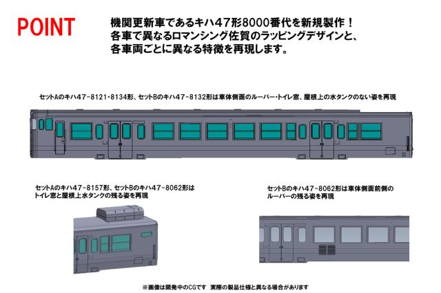 トミックス (N) 98537 JR キハ47-8000形ディーゼルカー