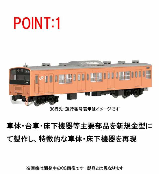 トミックス (N) 98767 JR 201系通勤電車（中央線・分割編成）基本