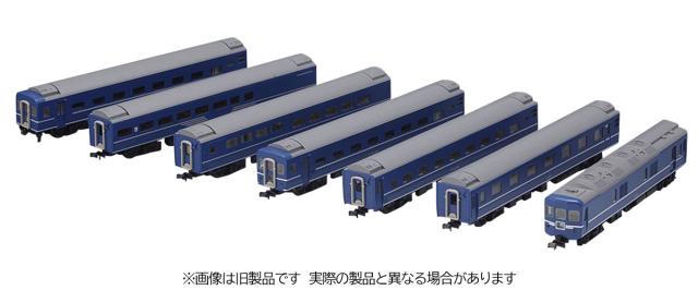 トミックス 【再生産】(N) 98802 国鉄 24系25-100形特急寝台客車（はやぶさ） 7両セット 返品種別B