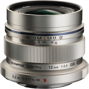 オリンパス ED12MMF2.0 M.ZUIKO DIGITAL ED 12mm F2.0※マイクロフォーサーズ用レンズ[ED12MMF20] 返品種別A