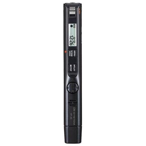 OM SYSTEM VP-20 BLK リニアPCM対応ICレコーダー8GBメモリ内蔵(メタリックブラック)VoiceTrek[VP20BLKOM] 返品種別A
