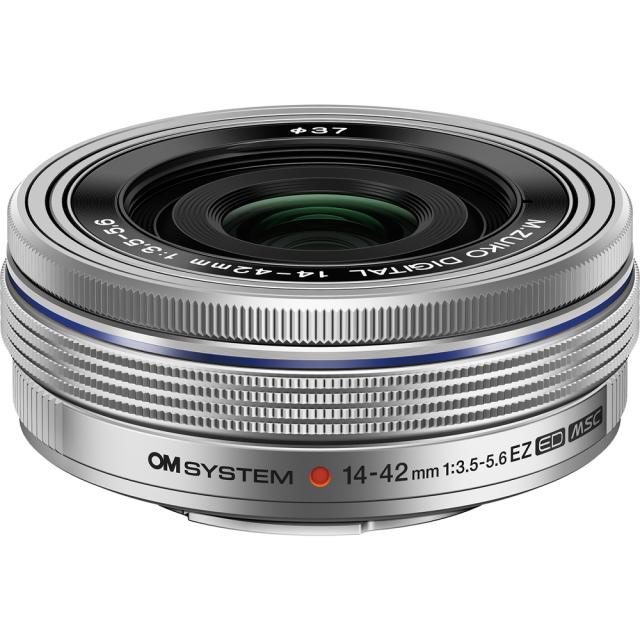 ショット数9,718 OM-D em-5markⅡ 14-42mmレンズ付き オリンパス OM-D E-M10 MarkII 14-42mm EZ レンズキット シルバー