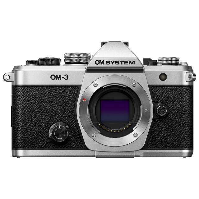 OM SYSTEM OM-3_ボディ-_SLV ミラーレス一眼カメラ「OM SYSTEM OM-3」ボディ[OM3ボデSLV] 返品種別A