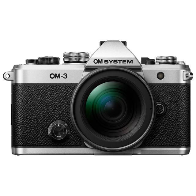 OM SYSTEM OM-3_12-45KITSLV ミラーレス一眼カメラ「OM SYSTEM OM-3」12-45mm F4.0 PROレンズキット[OM31245KITSLV] 返品種別A
