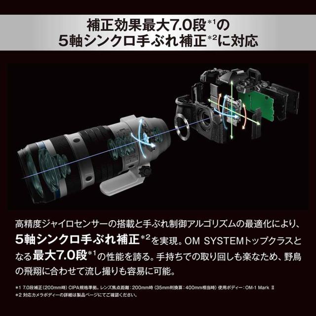 OM SYSTEM ED50-200MMF2.8ISPRO M.ZUIKO DIGITAL ED 50-200mm F2.8 IS PRO[ED50200MMF28ISPRO] 返品種別B_4