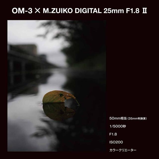 OM SYSTEM 25MMF1.8II M.ZUIKO DIGITAL 25mm F1.8 II※マイクロフォーサーズ用レンズ[25MMF18II] 返品種別A_9