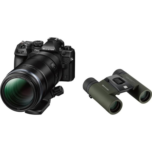 OM SYSTEM ミラーレス一眼カメラ「OM SYSTEM OM-1 Mark II」100-400mm II 超望遠レンズキット OM-1MK2-100-400IIKIT返品種別A