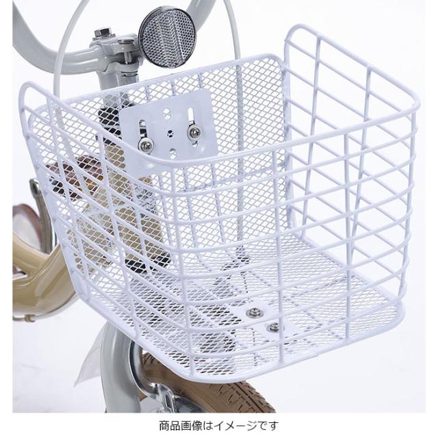 マイパラス 16インチ幼児用自転車 バスケット・補助輪付き 【メーカー