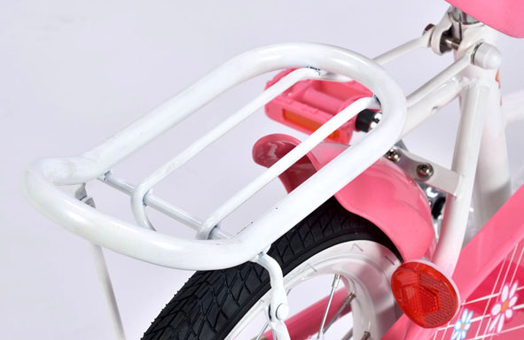 マイパラス MD-12-AP 16インチ幼児用自転車 バスケット・補助輪付き 【メーカー直送・他商品との同時購入不可】（アプリコット）MYPALLAS[MD12AP] 返品種別B_7