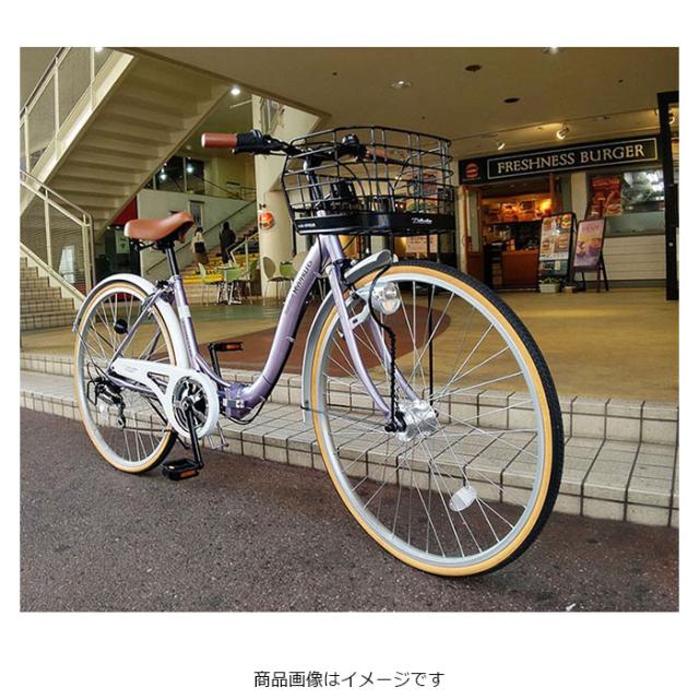 マイパラス(My pallas) MC509-BK(マットブラック) 折畳シティサイクル