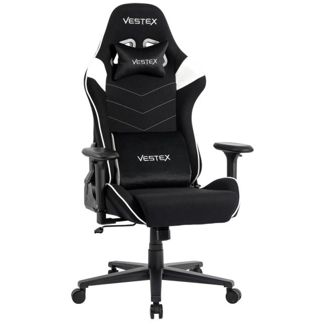VESTEX(ベステックス) ゲーミングチェア S2シリーズ メッシュファブリックモデル フットレストなし（ホワイト）  VES-S2WH返品種別A