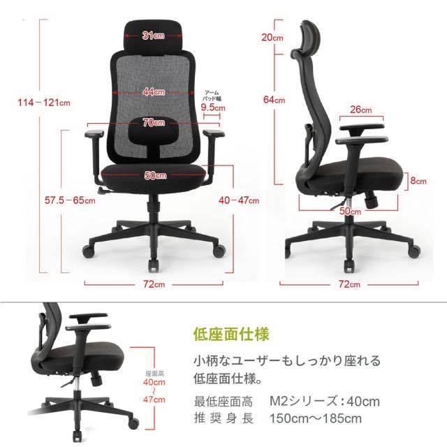 ROOMWORKS(ルームワークス) RM2-BEM ワークチェア シンプルベーシック M2シリーズ ブラックベース（エメラルド）[RM2BEM] 返品種別A_11