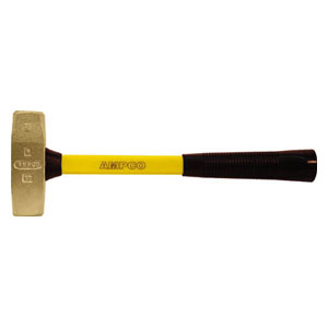 アンプコ AMCH15FG 防爆両口ハンマー（グラスファイバーハンドル）頭長110×頭径36mm[AMCH15FG] 返品種別B