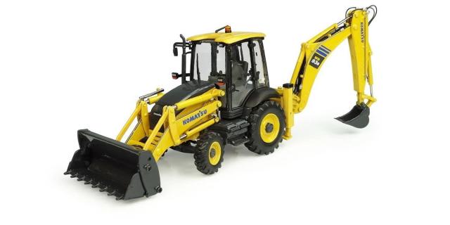 UNIVERSAL HOBBIES 【再生産】1/50 コマツ WB93R-8【E8142】ミニカー  返品種別B