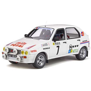 OttOmobile 1/18 シトロエン ヴィザ 1000 ピステ Gr.B モンテカルロ 1985（ホワイト）【OTM306】ミニカー 返品種別B