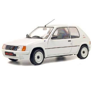 ソリド 1/18 プジョー 205 ラリー 1.9L Mk.I 1988 (ホワイト)【S1801701】ミニカー  返品種別B