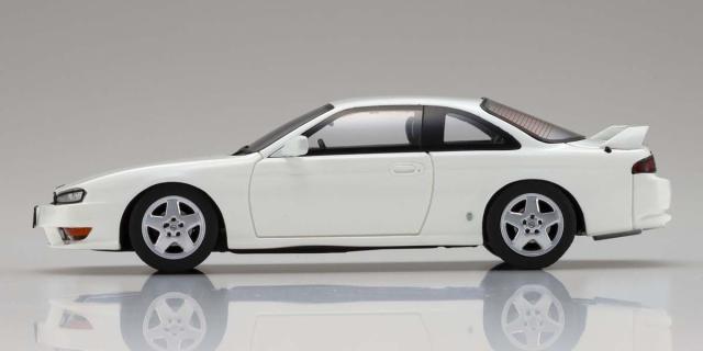 京商 1/43 日産 シルビア K’s (S14) (ホワイト)【KSR43112W】ミニカー 返品種別B