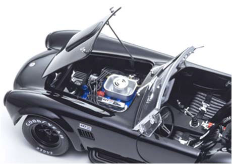 京商 1/18 シェルビー コブラ 427 S/C (ブラック)【KS08047BK