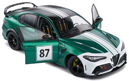 ソリド 1/18 アルファロメオ ジュリア GTAm (グリーン