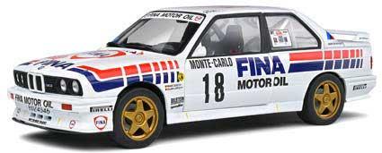 ソリド 1/18 BMW E30 Gr.A モンテカルロ 1989 #18 (FINA)【S1801518】ミニカー 返品種別B