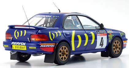 京商 1/18 スバル インプレッサ 1994 RAC #4【KS08962A】ミニカー 返品種別B