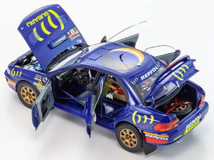 京商 1/18 スバル インプレッサ 1994 RAC #4【KS08962A】ミニカー 返品種別B