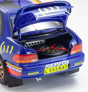 京商 1/18 スバル インプレッサ 1994 RAC #4【KS08962A】ミニカー 返品種別B