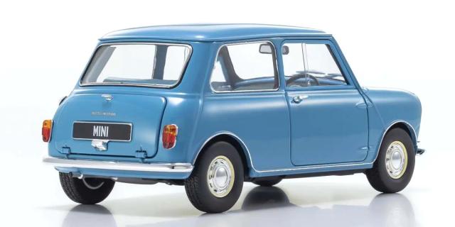 京商 1/18 モーリス ミニ Mk.1 1959 (クリッパーブルー)【KS08964BL】ミニカー 返品種別B