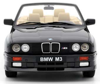 OttOmobile 1/18 BMW M3(E30) コンバーチブル 1989 (ブラック