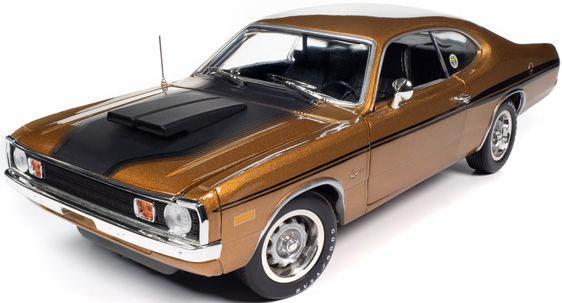 アメリカンマッスル 1/18 1972 ダッジ デーモン GSS ゴールド【AMM1294】ミニカー 返品種別B