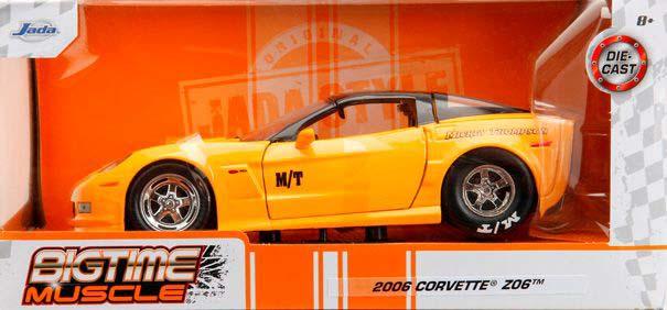 jada 2006 コルベット Z06 Amazon | 2006 シボレー コルベット Z06 イエロー - Jada Toys 34204/4