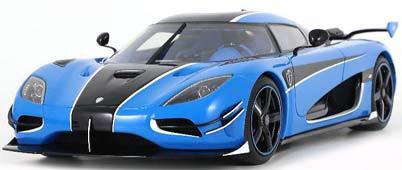 GTスピリット 1/18 ケーニグセグ アゲーラ RS (ブルー)海外