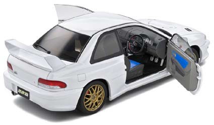 ソリド 1/18 スバル インプレッサ 22B 1998 (ホワイト