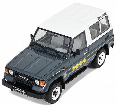 ミニカー　1/18 トヨタ ランドクルーザー LJ73 1987(グレー) [OTM437] オットー 1/18 トヨタ ランドクルーザー LJ73 1987 グレー