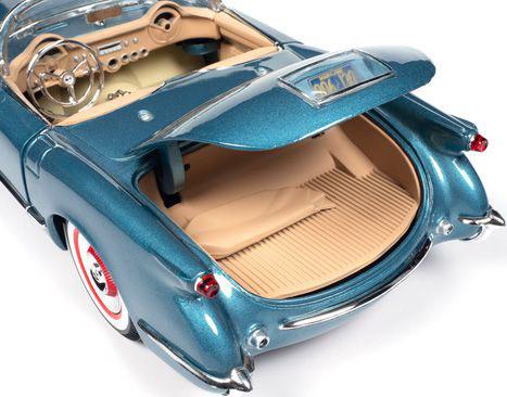 ミニカー　1/18 1954 シェビー コルベット コンバーチブル(ペナントブルー) [AMM1341] 1/18 1954 シェビー コルベット コンバーチブル ペナントブルー
