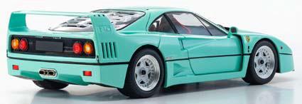 京商 1/18 フェラーリ F40 (ミントグリーン)【KS08416MG】ミニカー