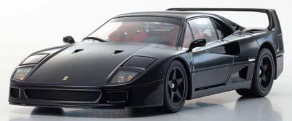 京商 1/18 フェラーリ F40 (ブラック)【KS08416BK】ミニカー 返品種別B