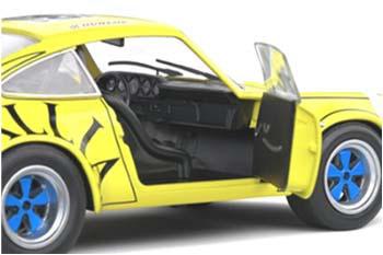 ソリド 1/18 ポルシェ 911 RSR 1973 #105 (イエロー)【S1801118】ミニカー 返品種別B