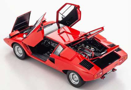京商 1/12 ランボルギーニ カウンタック LP400(レッド)【KS08611R】ミニカー 返品種別B