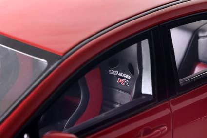 OttOmobile 1/18 ホンダ シビック 無限 RR (FD2) 2008 (レッド)【OTM1019】ミニカー  返品種別B