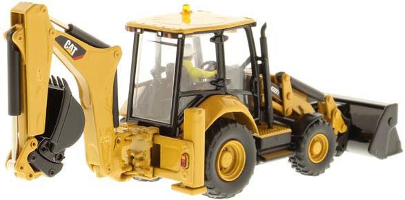 DIECAST MASTERS 【再生産】1/50 ハイラインシリーズ Cat 432F2 サイド シフト バックホー ローダー【DM85249H】ミニカー 返品種別B