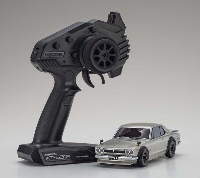 ミニッツRWD MR-04 レディセットスカイライン 2000GT-Rシルバー 京商 ミニッツRWD MR-04 レディセット 日産 スカイライン 2000GT-R