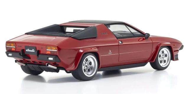 京商 1/18 ランボルギーニ シルエット (レッド)【KSR18513R】ミニカー 返品種別B